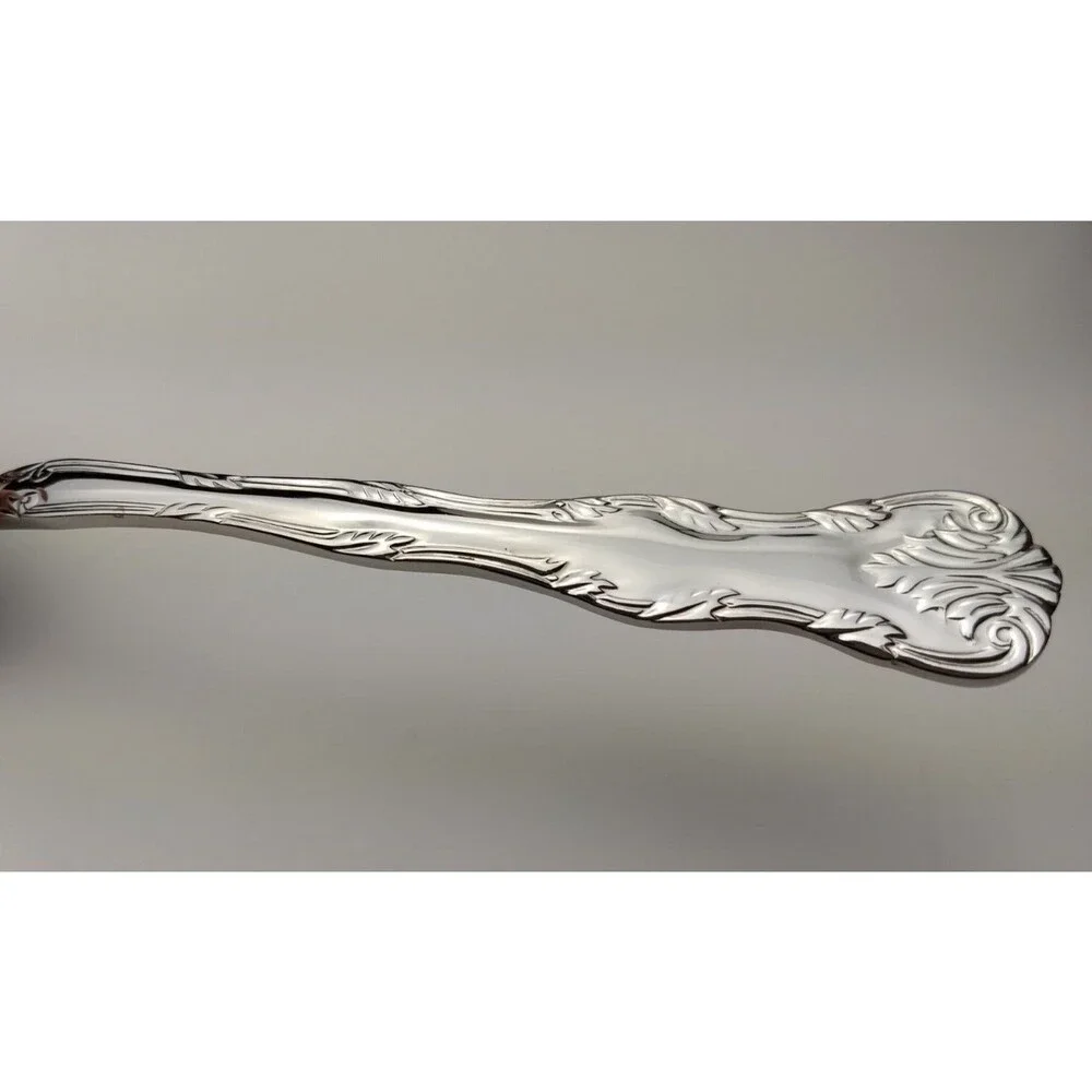 Reed & Barton VICTORIA SOUP PLACE SPOONS 18/10 Stainless Steel Flatware Lot of 4